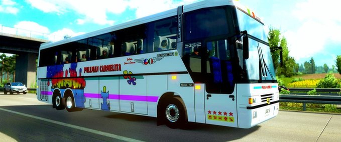Sonstige Bus Jumbuss 380 T + Skin (1.33.x) Eurotruck Simulator mod