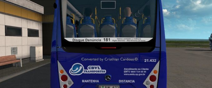 Sonstige Bus Caio Millennium 2 PBC 1.33.x Eurotruck Simulator mod