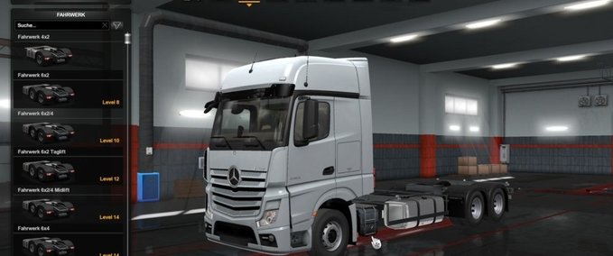 Mercedes Mercedes – MP4 1.33.x Eurotruck Simulator mod