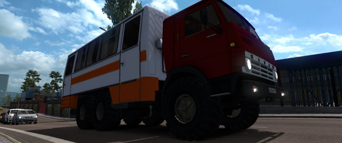 Trucks [ATS] Kamaz 53212 1.33.x American Truck Simulator mod