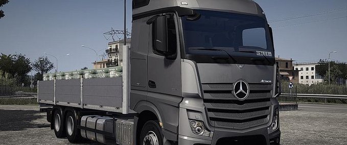 Mercedes Mercedes Actros MP4 Rigid Chassis Mod (1.33.x) Eurotruck Simulator mod