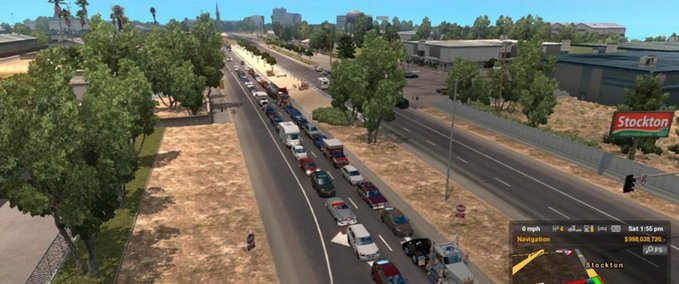 Mods Verkehrsdichte Mod von Meatballs 1.33.x American Truck Simulator mod