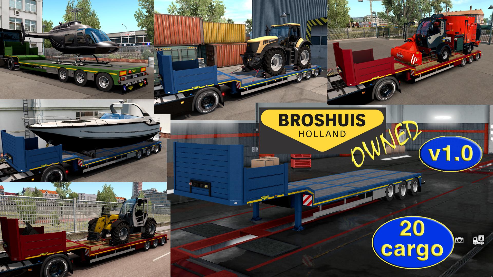 Ownable Overweight Trailer Broshuis v1.0 1.33.x thumbnail 9