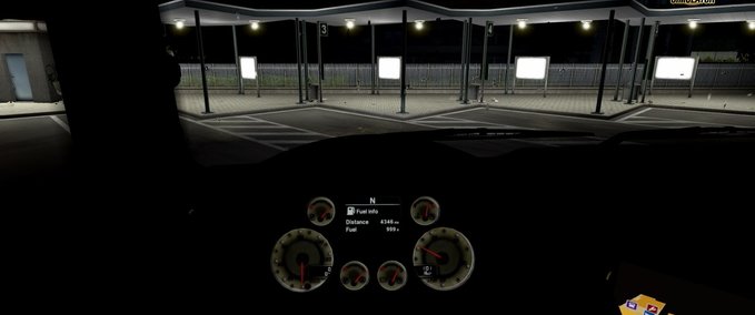 DAF Neue Anzeigetafel für DAF XF105 [1.33.x] Eurotruck Simulator mod