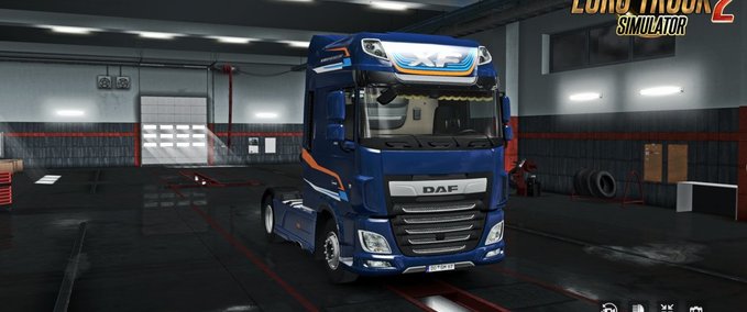 DAF Aussenansicht verbessert für DAF XF Euro 6 1.33.x Eurotruck Simulator mod