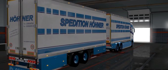 Scania Scania S Tandem Spedition Höhner (1.33.x) Eurotruck Simulator mod