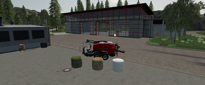 Pressen Kuhn FBP 3135 Landwirtschafts Simulator mod