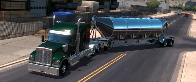Trailer BESITZBARER J&L DRYBULK 1.33.X American Truck Simulator mod