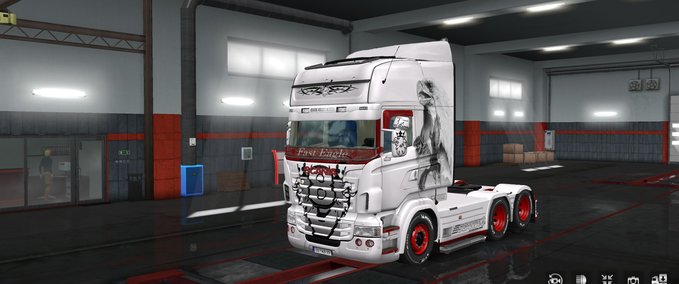 Skins Scania RJL Fast Eagle Eurotruck Simulator mod