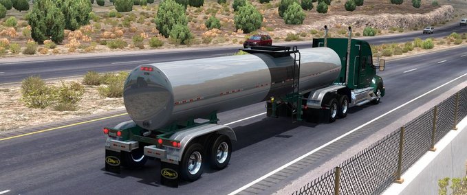Trailer BESITZBARER ETNYRE ASPHALT TANKER 1.33.X American Truck Simulator mod