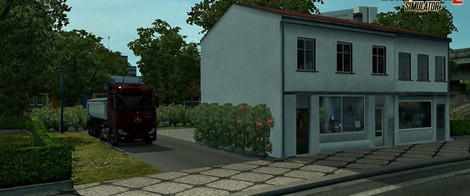 Maps Haus in Amsterdam (NL) 1.33.x Eurotruck Simulator mod
