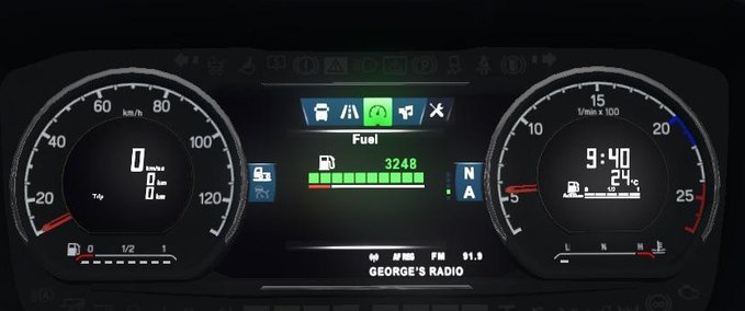 Sonstige Treibstoff Füllmenge + Motorleistung x 2.5 für alle LKWs (1.33.x) Eurotruck Simulator mod