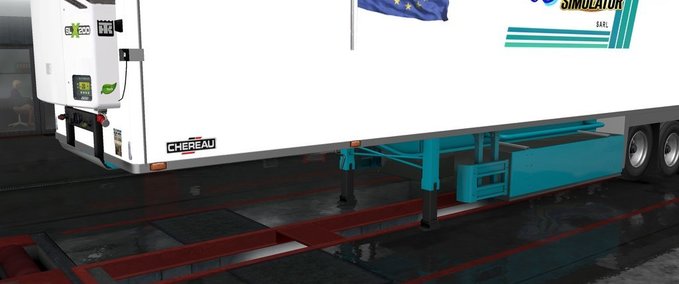 Trailer Double Dutch Begrenzungslichter für den Chereau Anhänger von MDModding Eurotruck Simulator mod