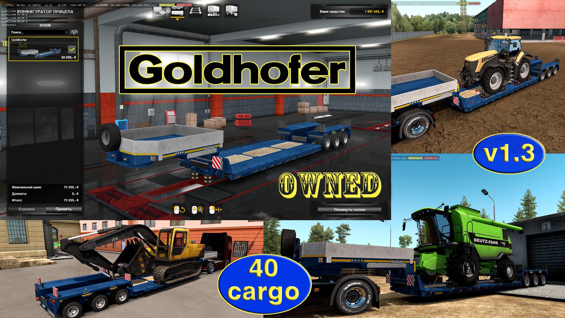 Ownable Overweight Trailer Goldhofer v1.0 1.33.x thumbnail 11