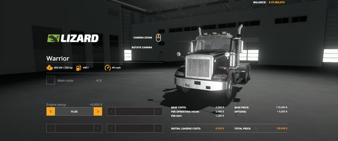 LKWs Warrior Semi Truck Landwirtschafts Simulator mod