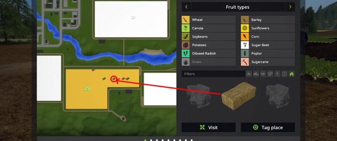 Scripte I SEE BALES (Gras/Stroh/Heu/Silage-Ballen und Paletten-Finder) Landwirtschafts Simulator mod