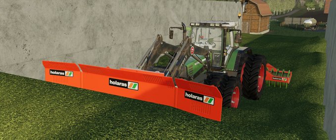Sonstige Anbaugeräte Holaras MES400 Frontlader-Edition Landwirtschafts Simulator mod