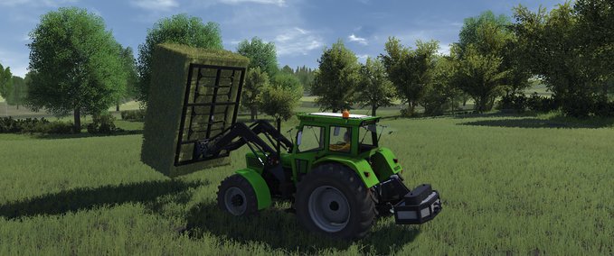 Anbaugeräte Ballengabel mit Klauen Cattle and Crops mod