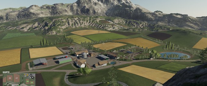 Maps Felsental Landwirtschafts Simulator mod
