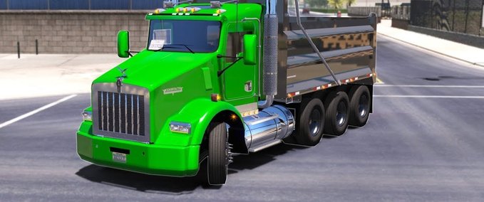 Trucks Kenworth T800 2016 von YanRed 1.33.x American Truck Simulator mod
