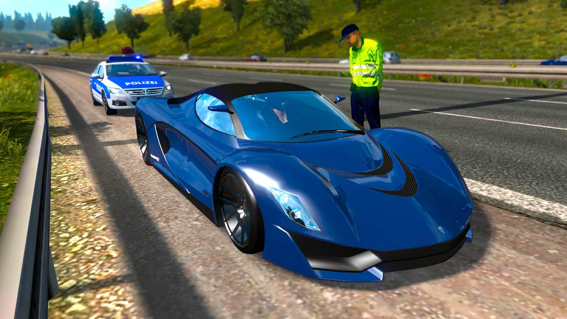 GTA V CARS IN ETS2 TRAFFIC PACK V1.0 1.34.X thumbnail 9