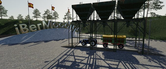 Platzierbare Objekte Platzierbarer Bauernhofsilo Landwirtschafts Simulator mod