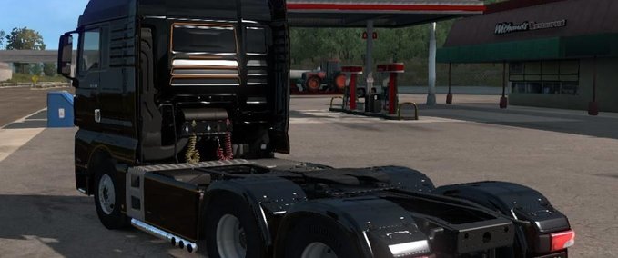 Trucks [ATS] MAN TGX EURO 6 1.34.X American Truck Simulator mod