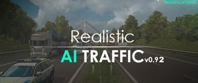 AI Realistischer Verkehrsfluß v0.92 von HyperSX 1.33.x - 1.34.x Eurotruck Simulator mod