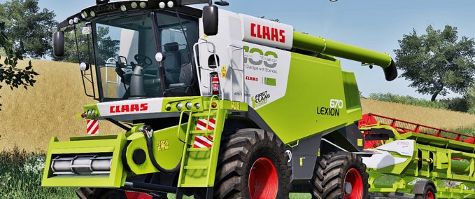Lexion Claas Lexion 670 Landwirtschafts Simulator mod