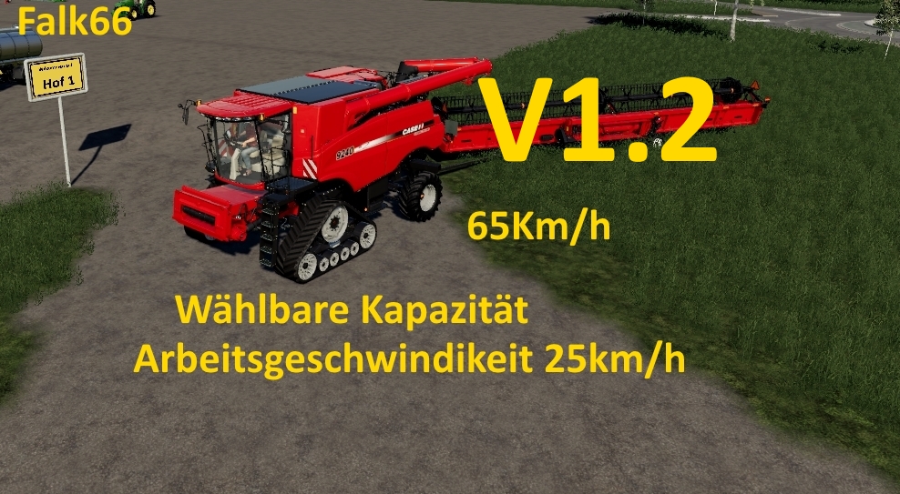 Cace Axial9240 with capacity option and working speed 25Km / h - Thumbnail 1
