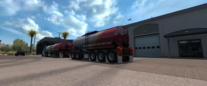 Trailer TANKER "AUSSIE" 1.34.X American Truck Simulator mod
