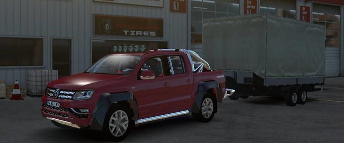 Trucks [ATS] Volkswagen Amarok [1.34.x]  American Truck Simulator mod