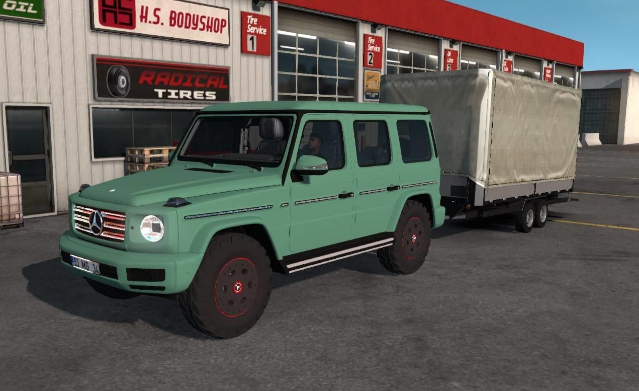 [ATS] Mercedes Benz G500 2019 v1.1 [1.34.x] 