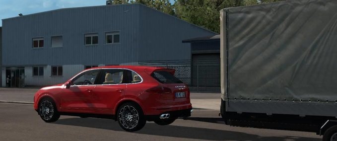 Trucks [ATS] Porsche Cayenne Turbo S 2016 [1.34.x] American Truck Simulator mod
