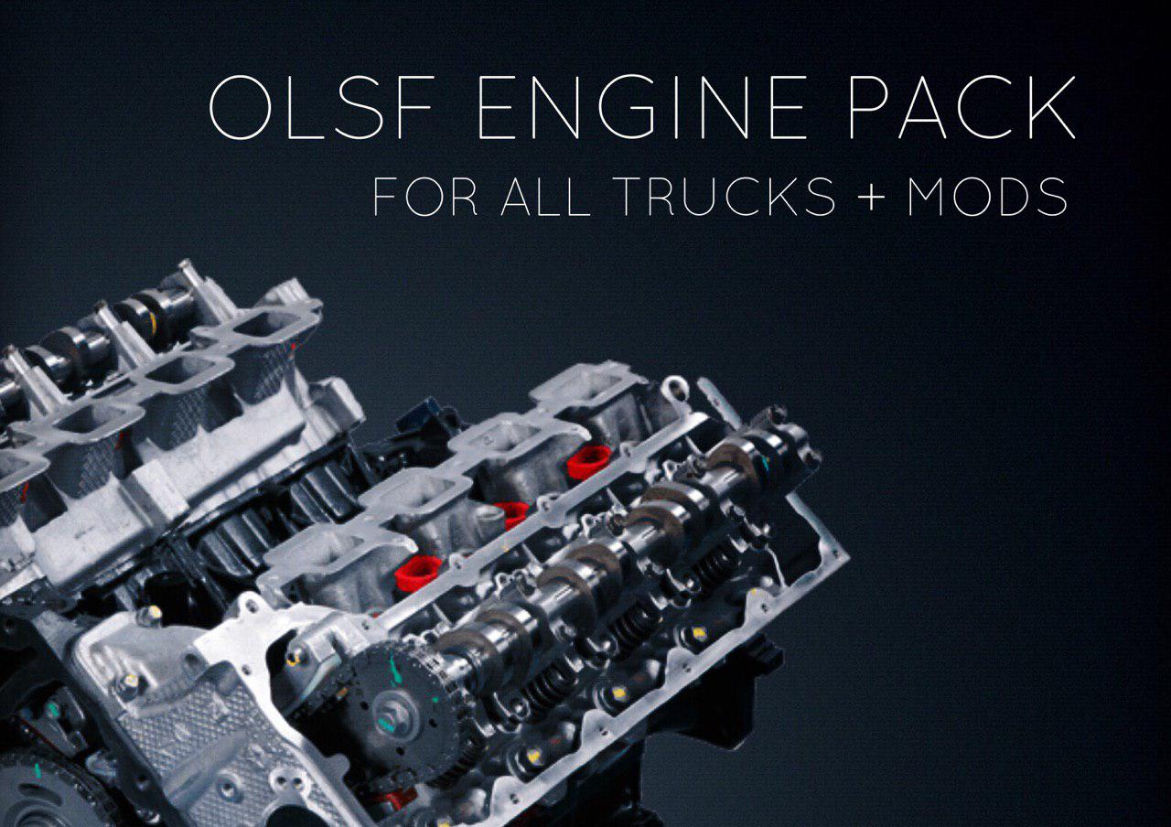 [ATS] Engine Pack 38 for all Trucks + mods by OLSF 1.34.X thumbnail 2