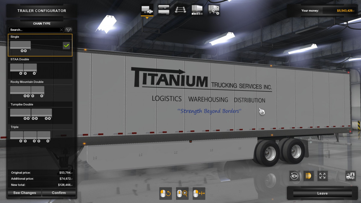 Titanium Trucking Services Inc. Trailer 1.34.x thumbnail 2