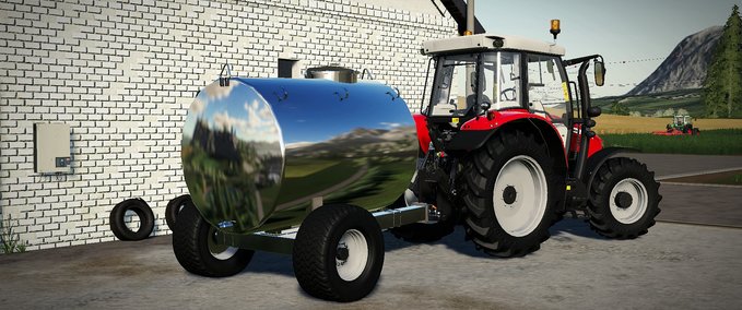 Auflieger Treibstofftank Landwirtschafts Simulator mod