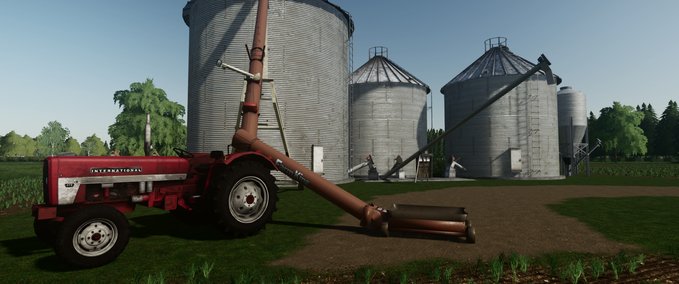 Gebäude Großer Getreidesilo Landwirtschafts Simulator mod