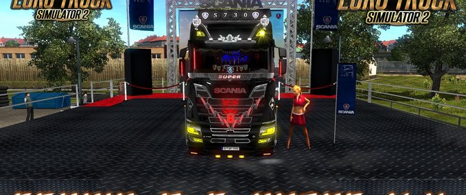 Mods Scania R_S Adons v4 Eurotruck Simulator mod