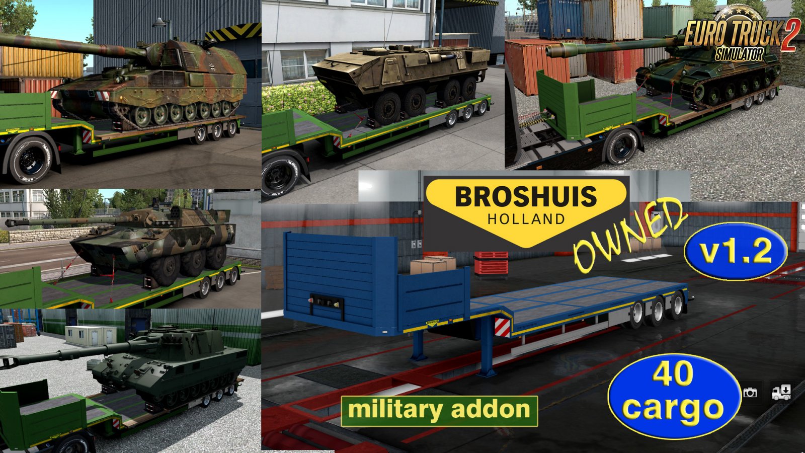 MILITARY ADDON FOR OWNABLE TRAILER BROSHUIS V1.0 1.33.X thumbnail 6