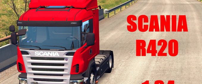 Scania Scania R420 + Dealer fix 1.34.x Eurotruck Simulator mod