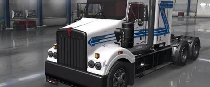 Trucks KENWORTH T408 1.34.X American Truck Simulator mod