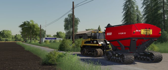 Überladewagen Perrard Xflow 20 Landwirtschafts Simulator mod