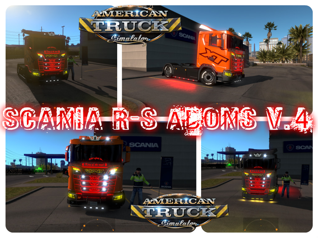 Scania RS Adon v4 for ATS thumbnail 2