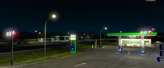 Sonstige Realistische Tankstellen [1.34.x] Eurotruck Simulator mod