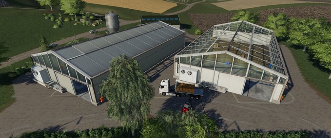 Placeable Objects Big chicken coop Farming Simulator mod