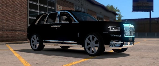 Trucks [ATS] Rolls Royce Cullinan 2019 1.34.x American Truck Simulator mod