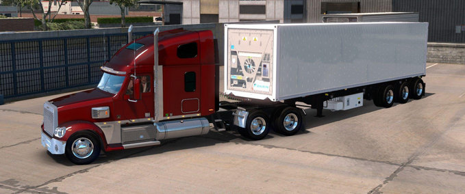 Trailer Besitzbarer Daikin Reefer Container [1.34.x] American Truck Simulator mod