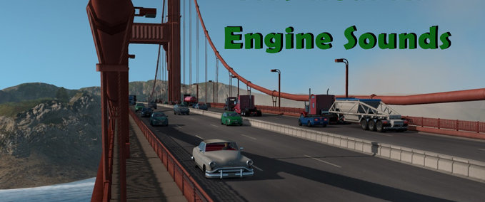Mods [ATS] Realistischer KI Motorensound im Verkehr von Cip 1.34.x American Truck Simulator mod