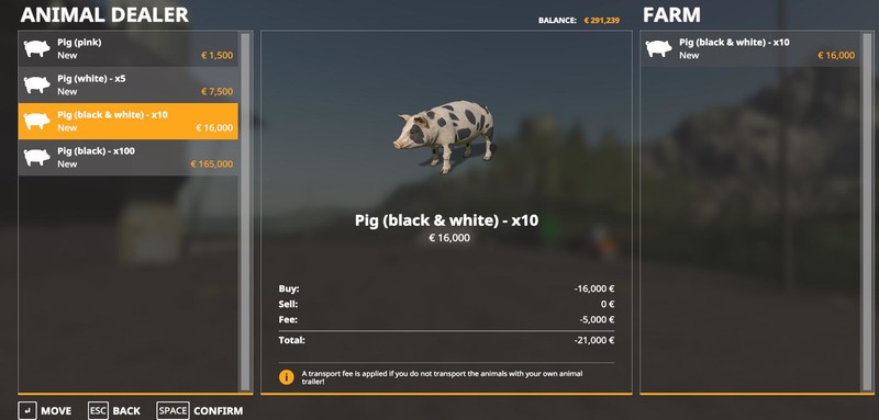 FS 19: Animal Species - Full livestock Pack v  Addons Mod für Farming  Simulator 19